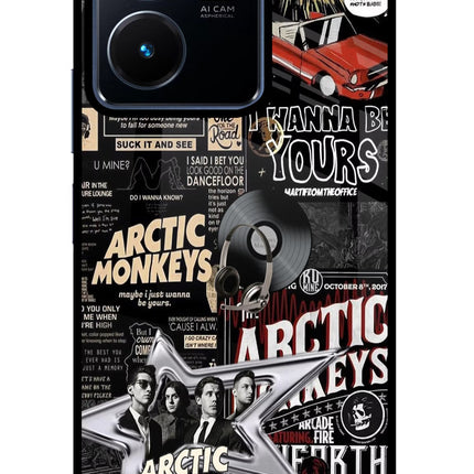 Arctic Monkeys Vivo Y22 Glass Case