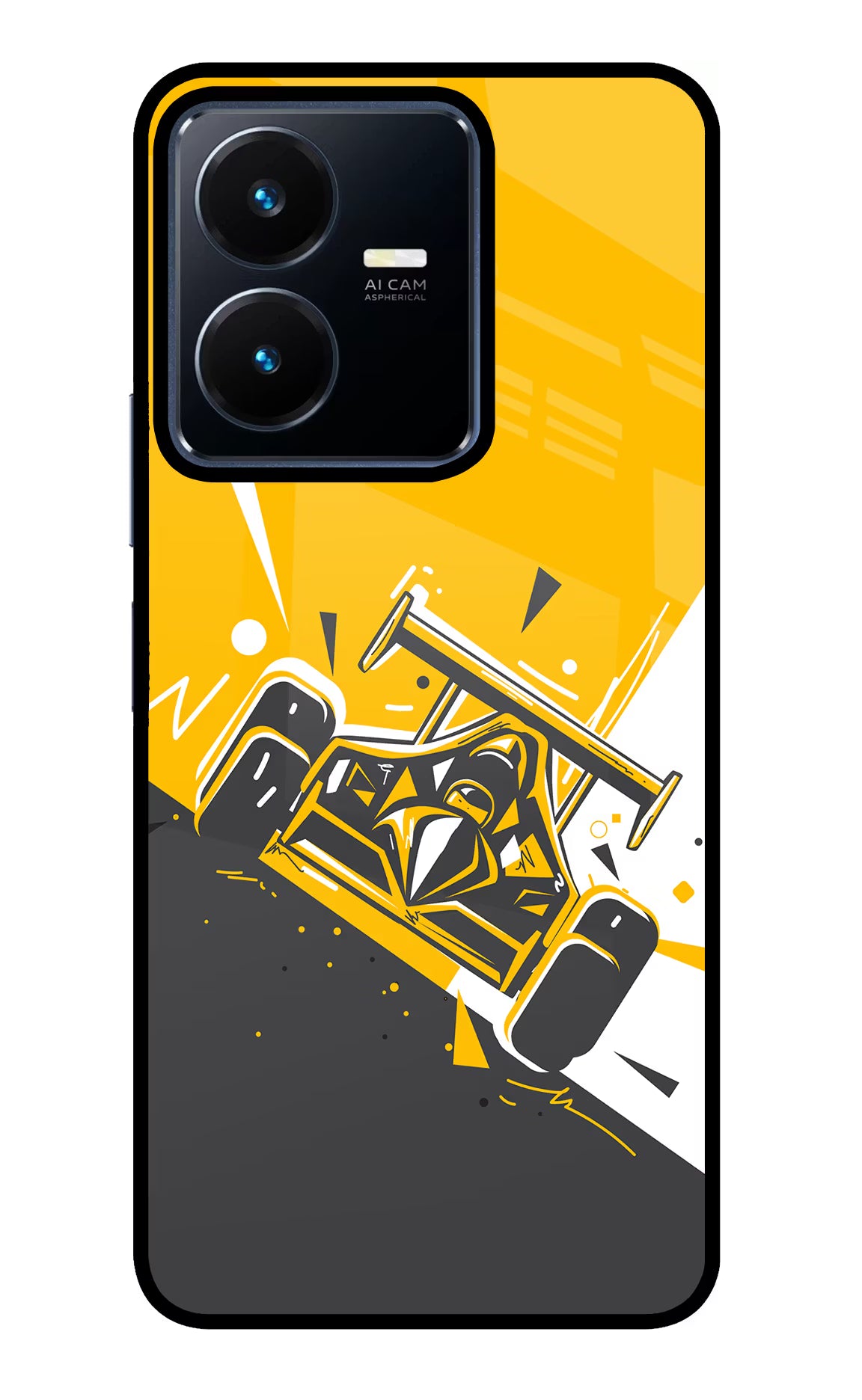 Track King Vivo Y22 Glass Case