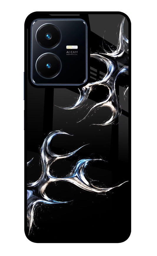 Chrome Tribal Vivo Y22 Glass Case