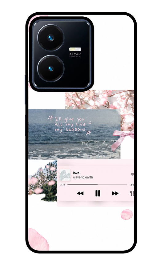 Wave to earth Vivo Y22 Glass Case