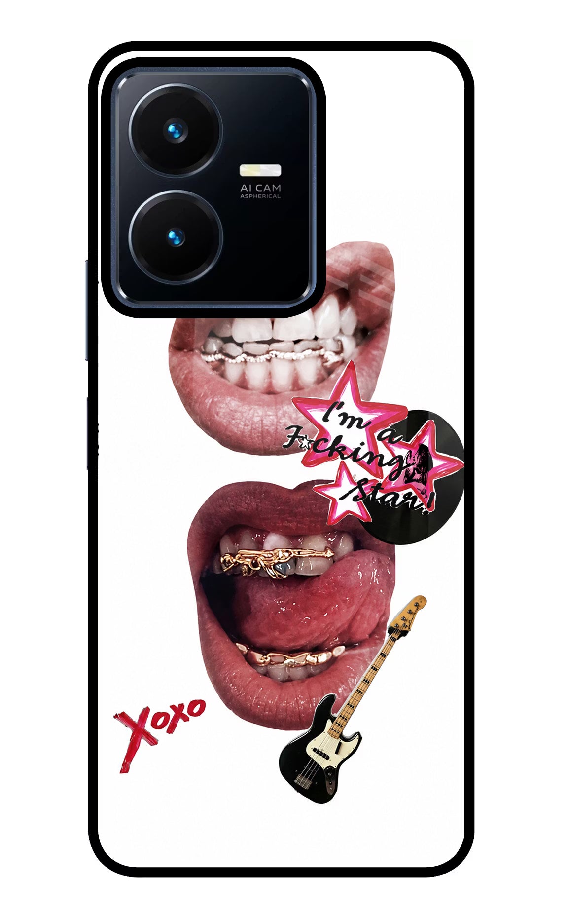Rockstar Vivo Y22 Glass Case
