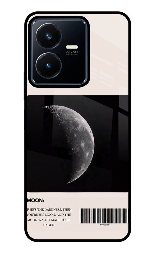 Moon Phase Vivo Y22 Glass Case