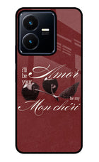 Velvet Cherry Vivo Y22 Glass Case