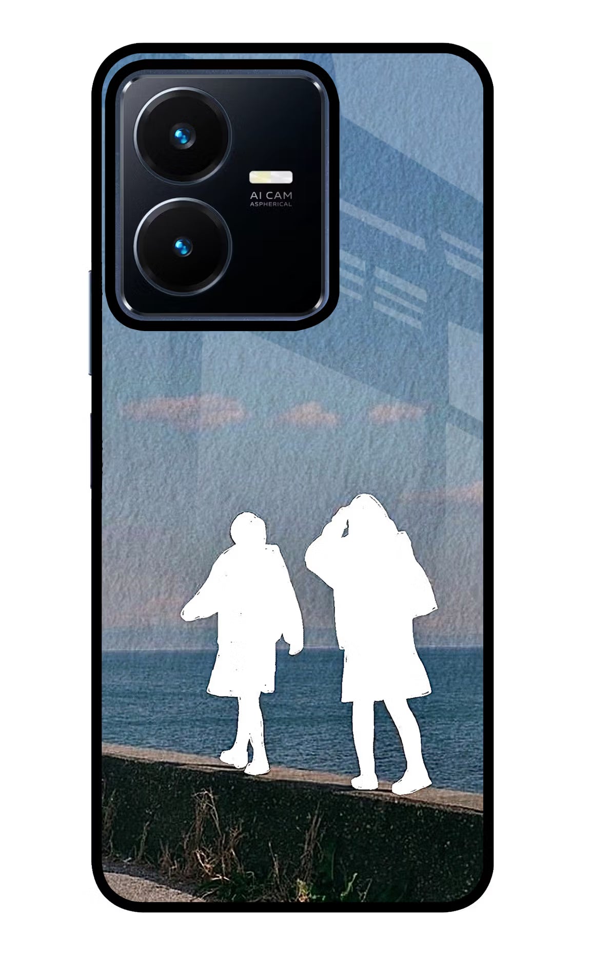 Coastal Dream Vivo Y22 Glass Case