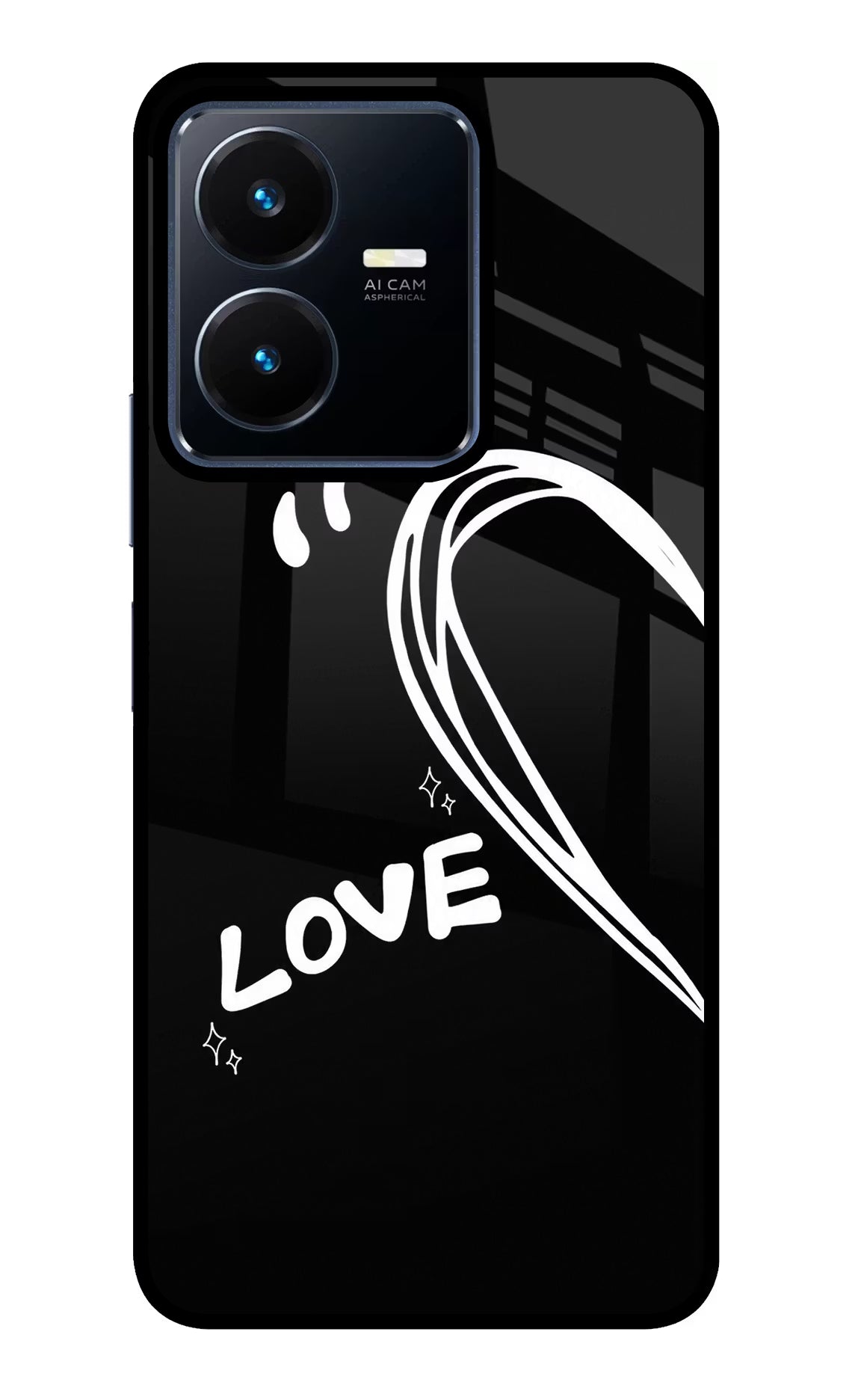Love Line Vivo Y22 Glass Case