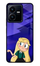 Star Glow Vivo Y22 Glass Case