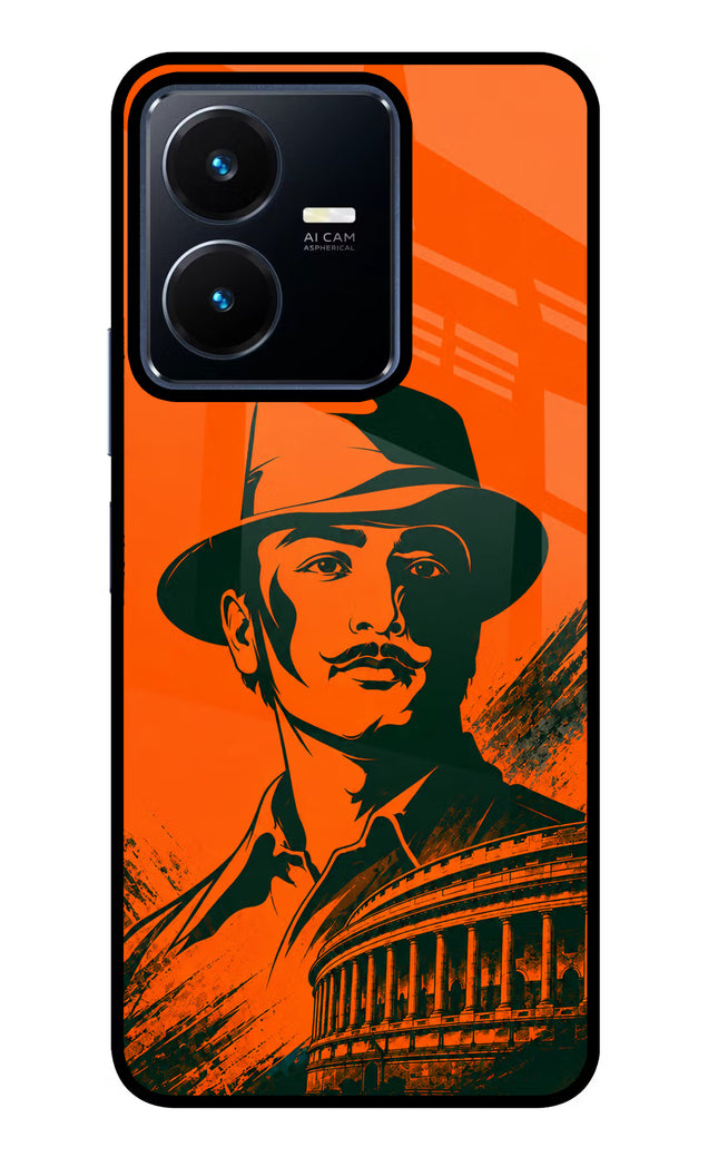Bhagat Singh Legacy Vivo Y22 Glass Case