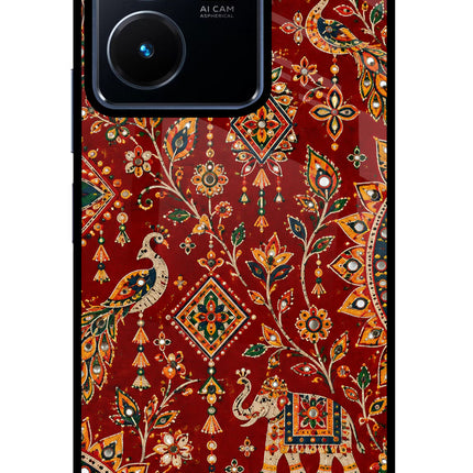 Laal Riwaaz Vivo Y22 Glass Case