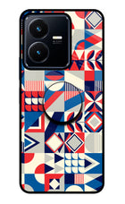 Colorful Pattern Vivo Y22 Pop Case by Casekaro