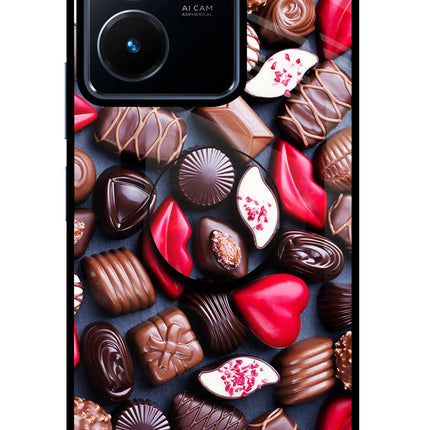 Chocolates Vivo Y22 Pop Case by Casekaro