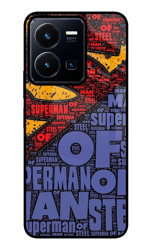 Superman Vivo Y35 Glass Case