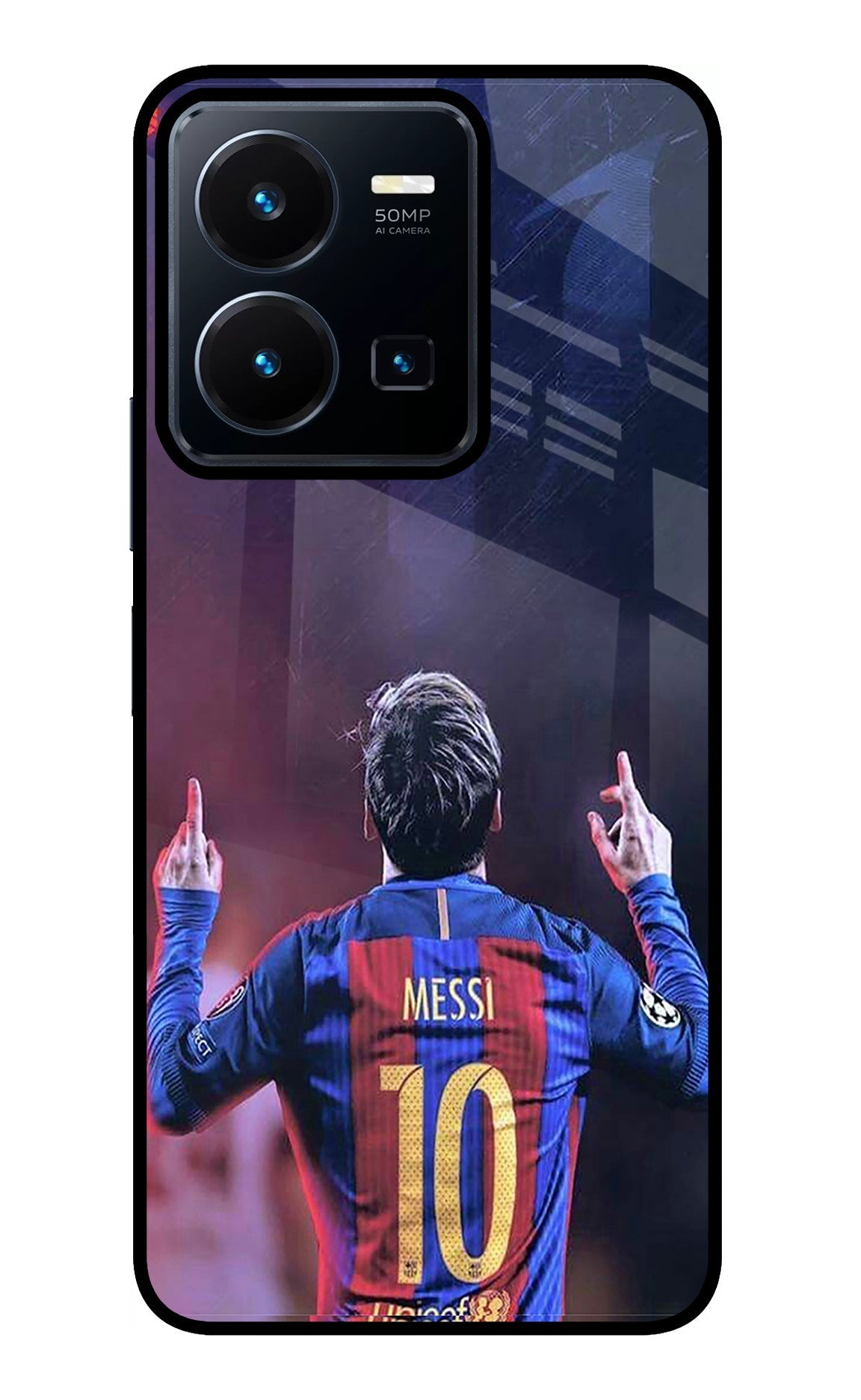 Messi Vivo Y35 Glass Case