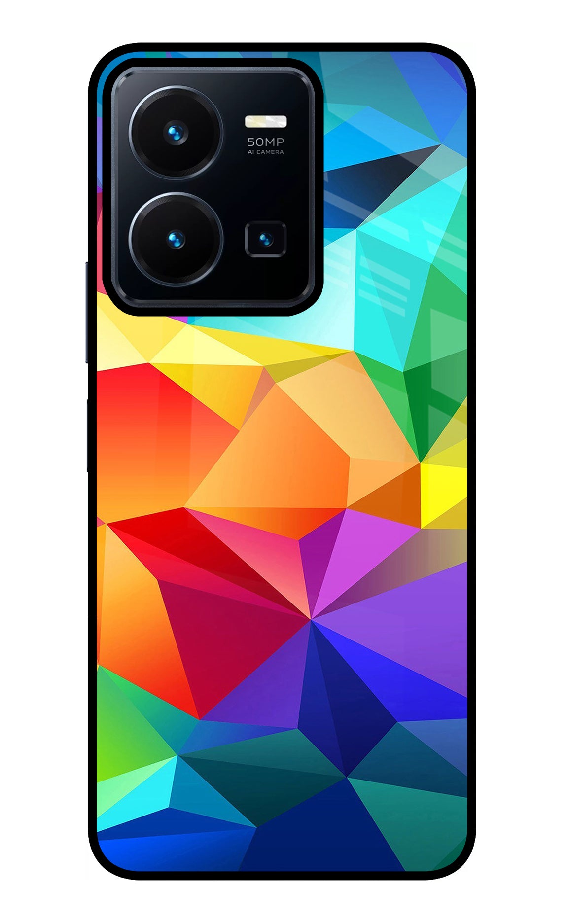 Abstract Pattern Vivo Y35 Back Cover