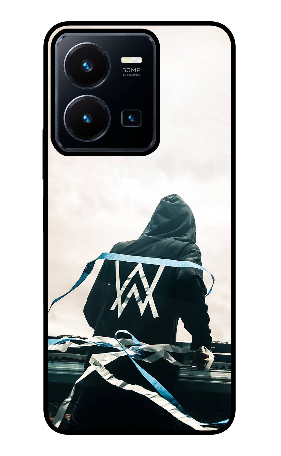 Alan Walker Vivo Y35 Glass Case