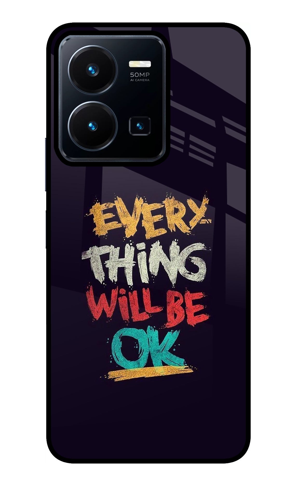 Everything Will Be Ok Vivo Y35 Back Cover