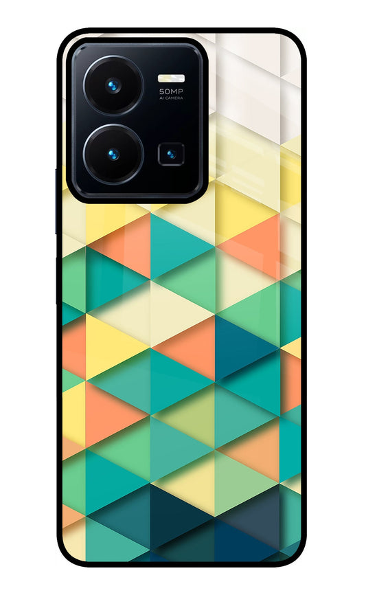 Abstract Vivo Y35 Glass Case