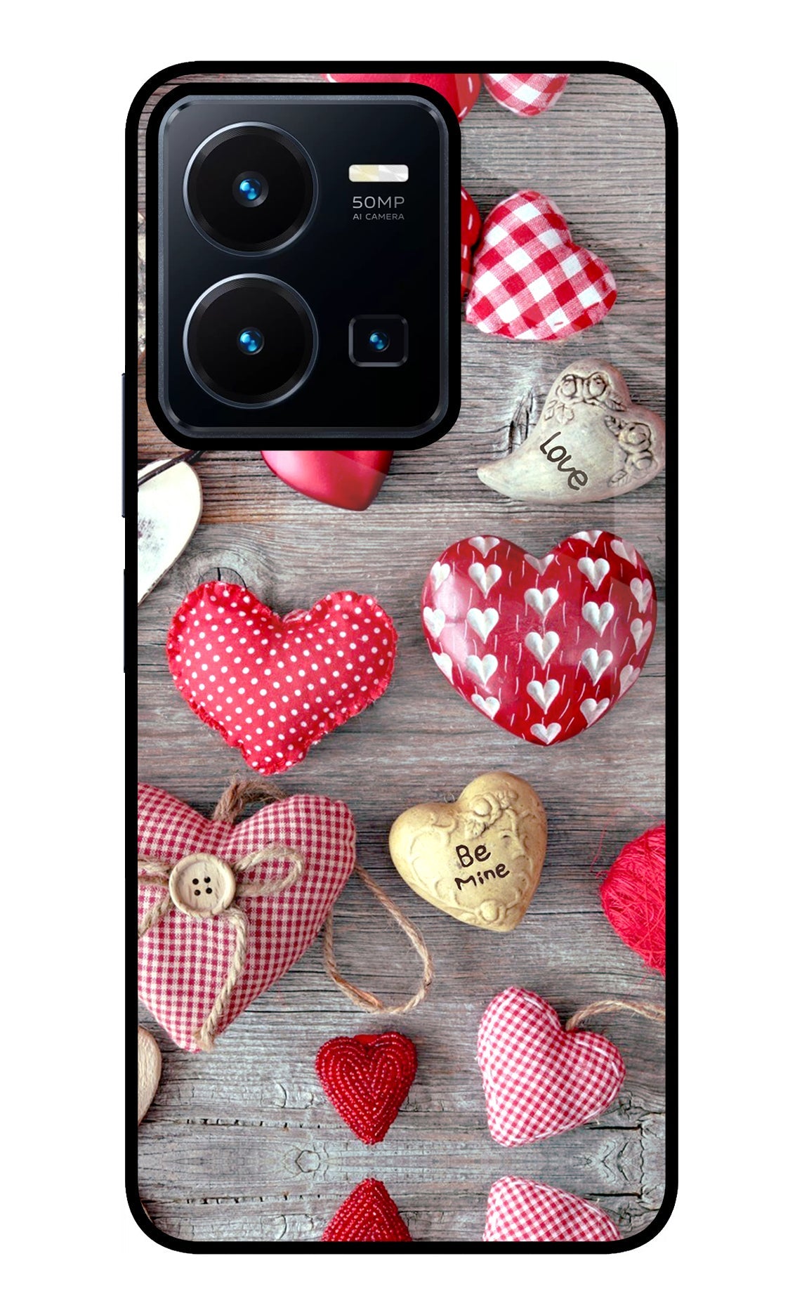 Love Wallpaper Vivo Y35 Back Cover