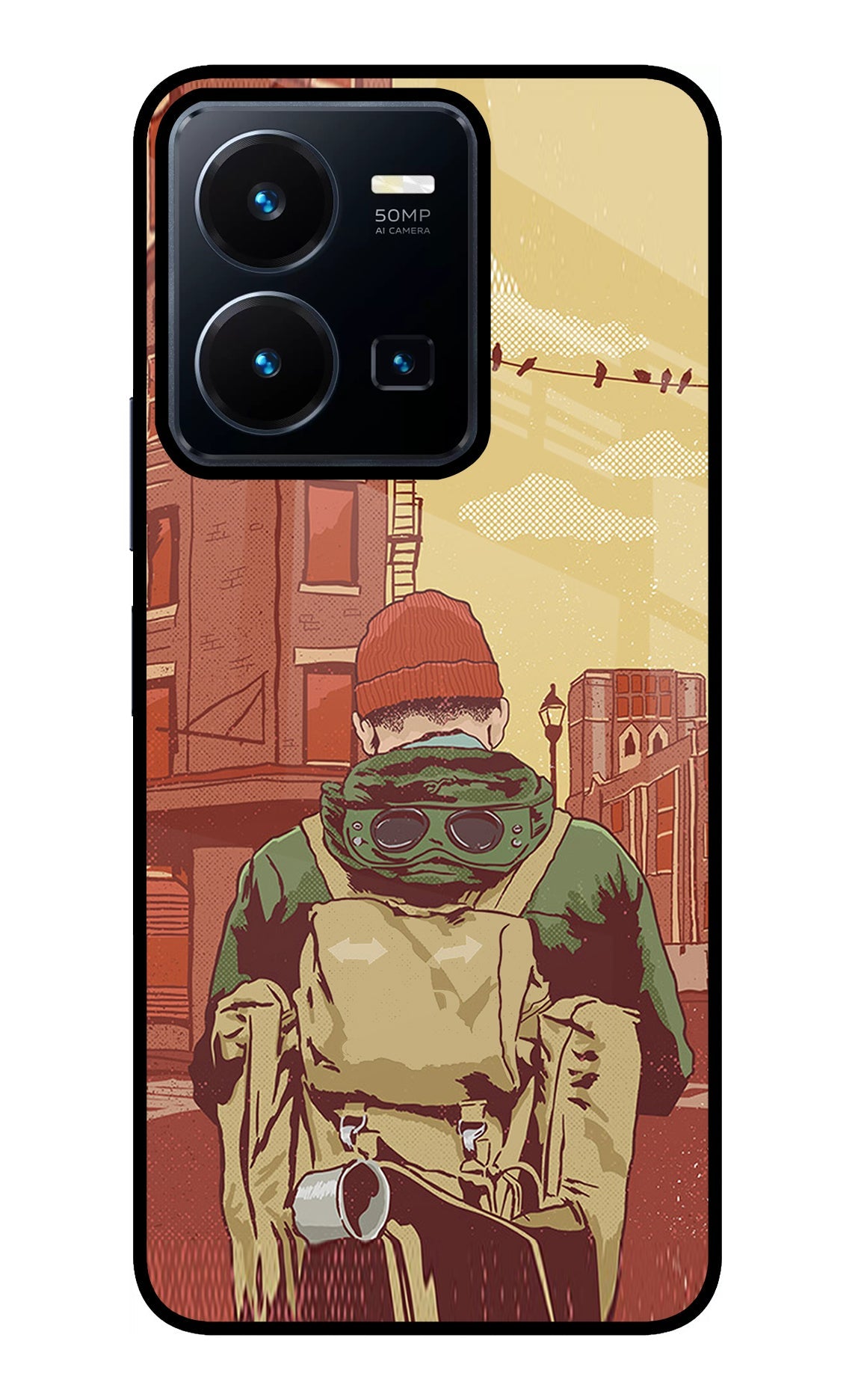 Adventurous Vivo Y35 Back Cover