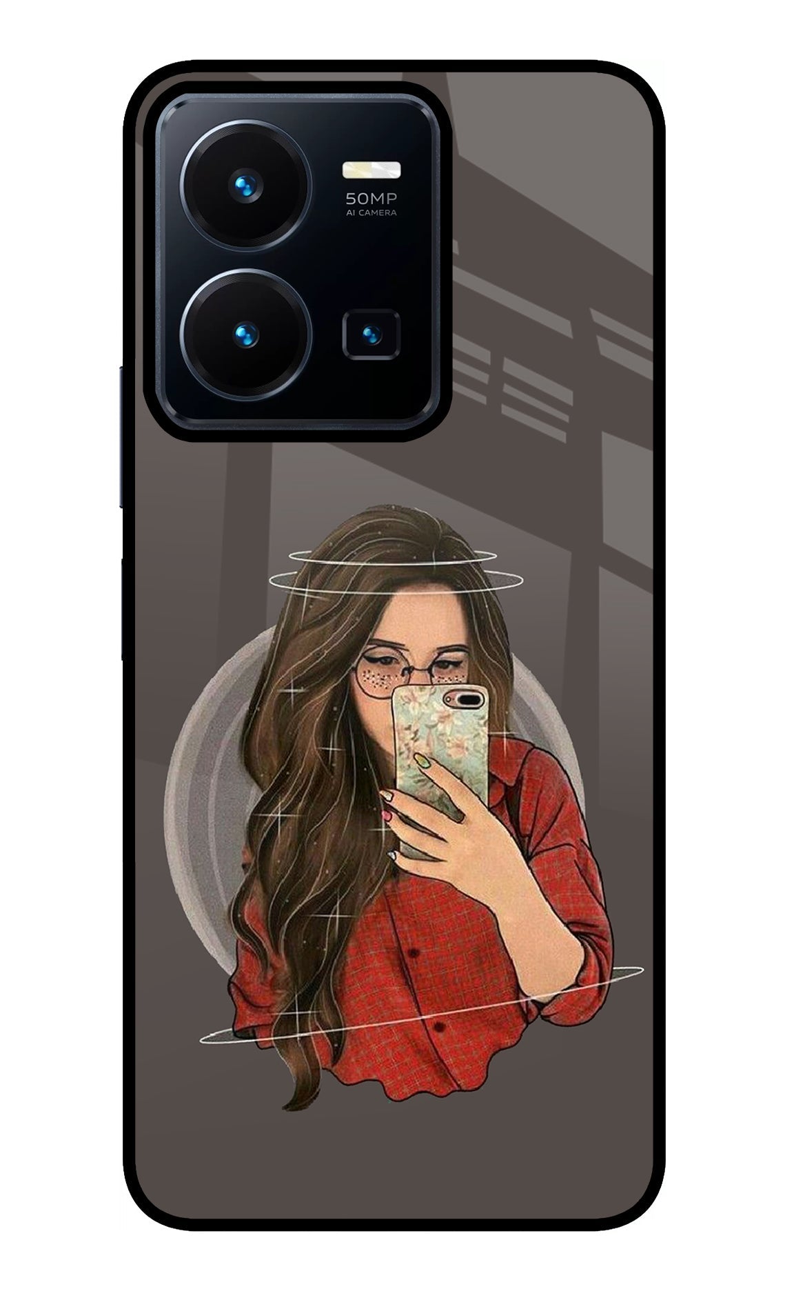 Selfie Queen Vivo Y35 Back Cover