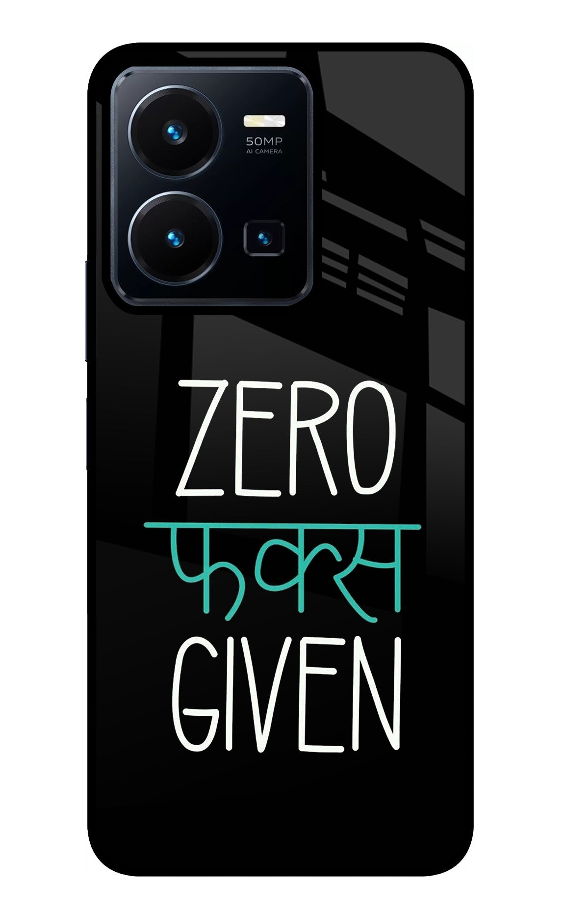 Zero Fucks Given Vivo Y35 Back Cover