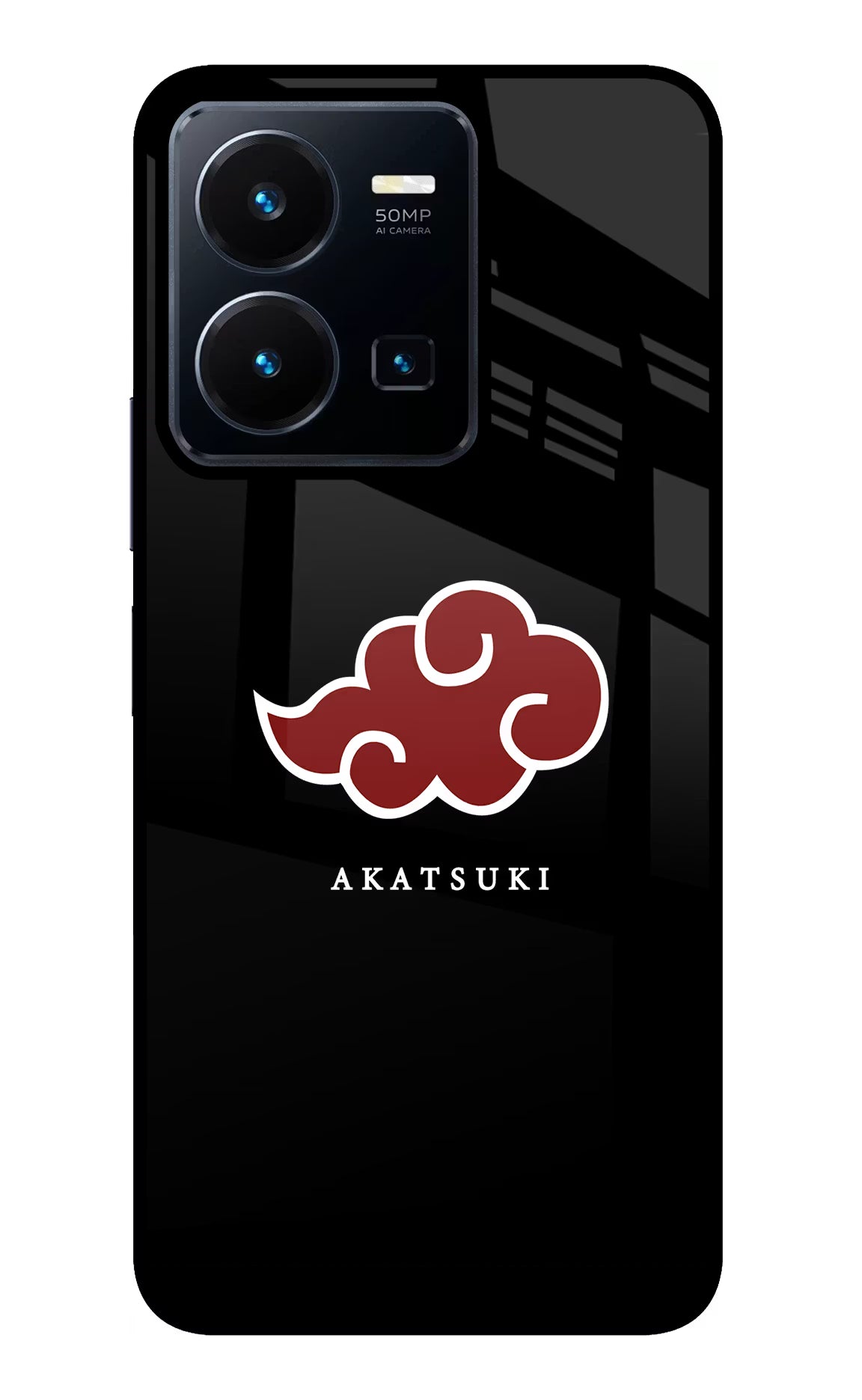 Akatsuki Vivo Y35 Glass Case Back Cover by Casekaro