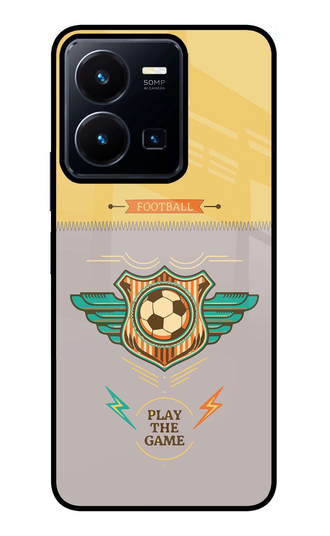 Football Vivo Y35 Back Cover