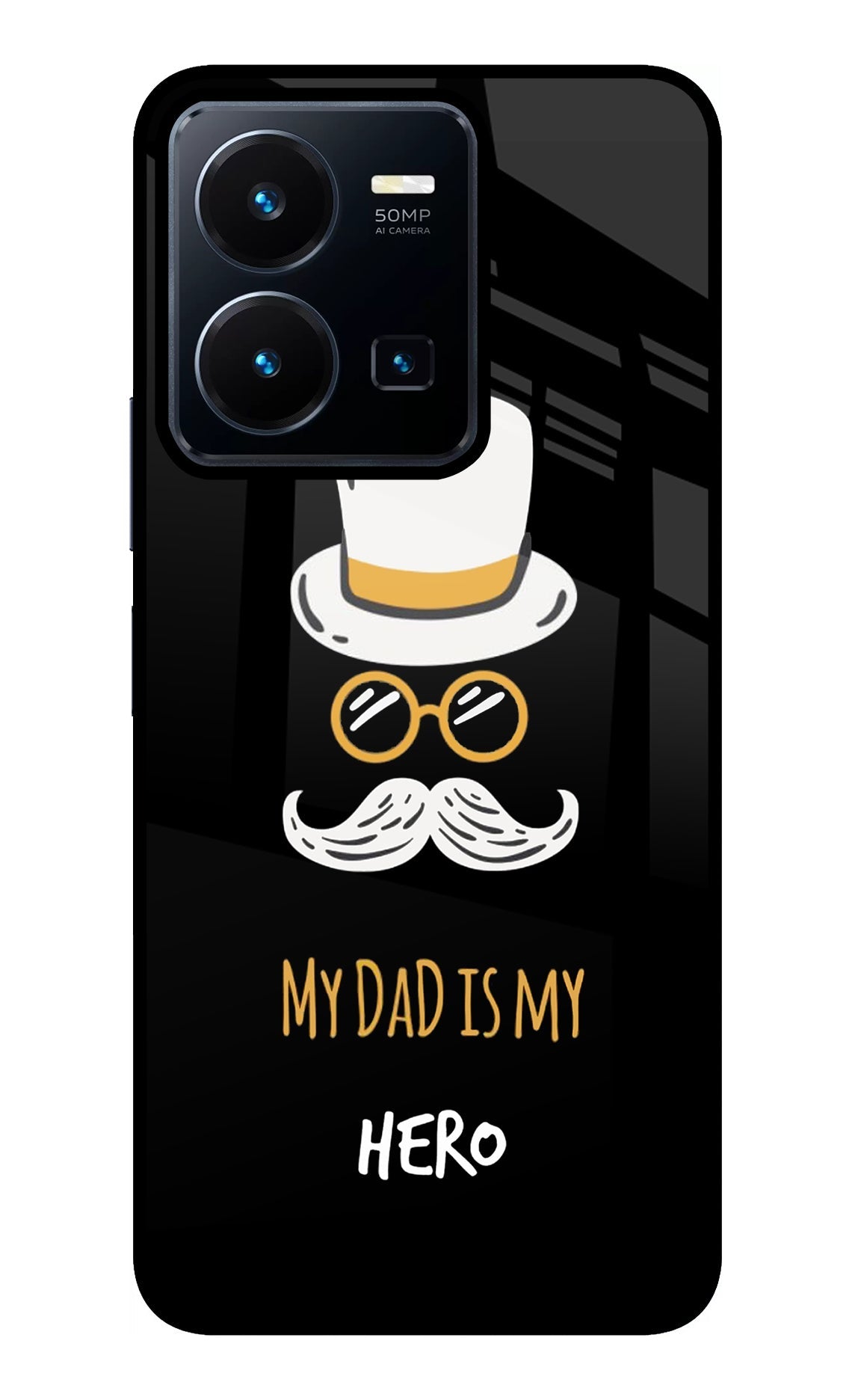 My Dad Is My Hero Vivo Y35 Back Cover