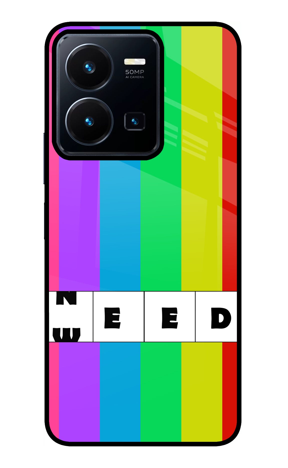 Need Weed Vivo Y35 Glass Case