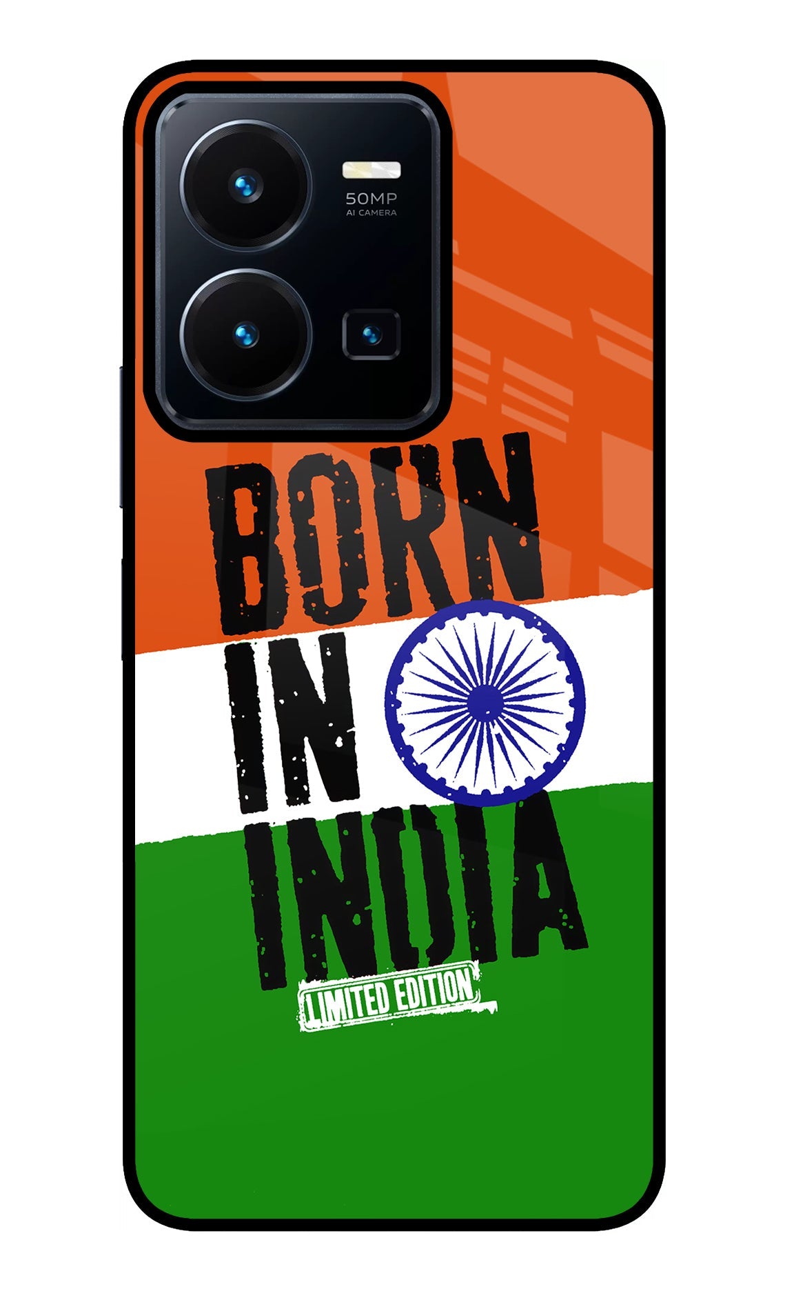 Born in India Vivo Y35 Back Cover