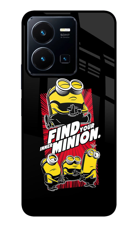 Find your inner Minion Vivo Y35 Glass Case