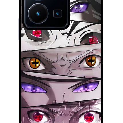 Naruto Anime Vivo Y35 Glass Case Back Cover by Casekaro