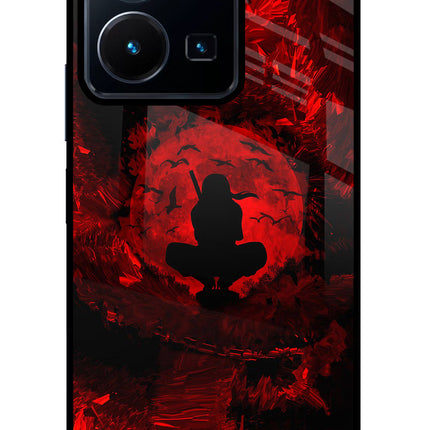 Itachi Uchiha Vivo Y35 Glass Case