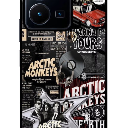 Arctic Monkeys Vivo Y35 Glass Case
