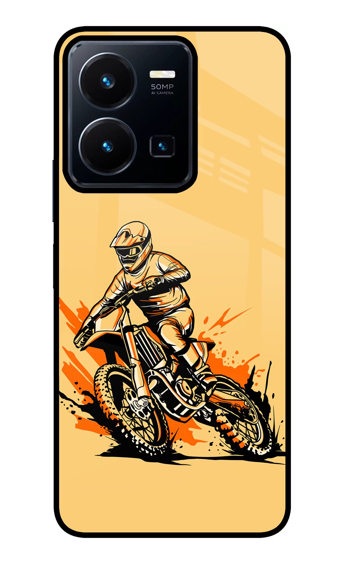Off-Road Fury Vivo Y35 Glass Case