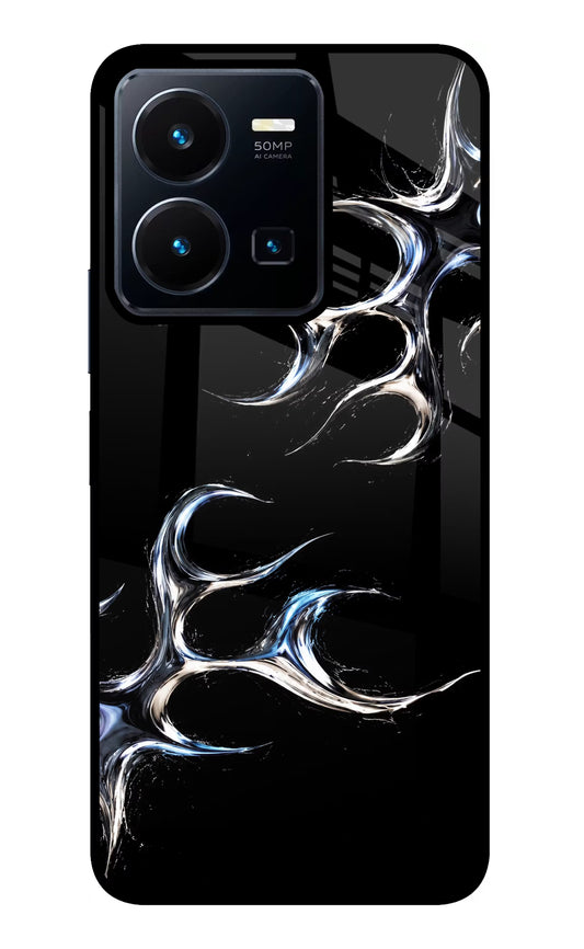Chrome Tribal Vivo Y35 Glass Case