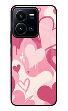 Hearty case Vivo Y35 Glass Case