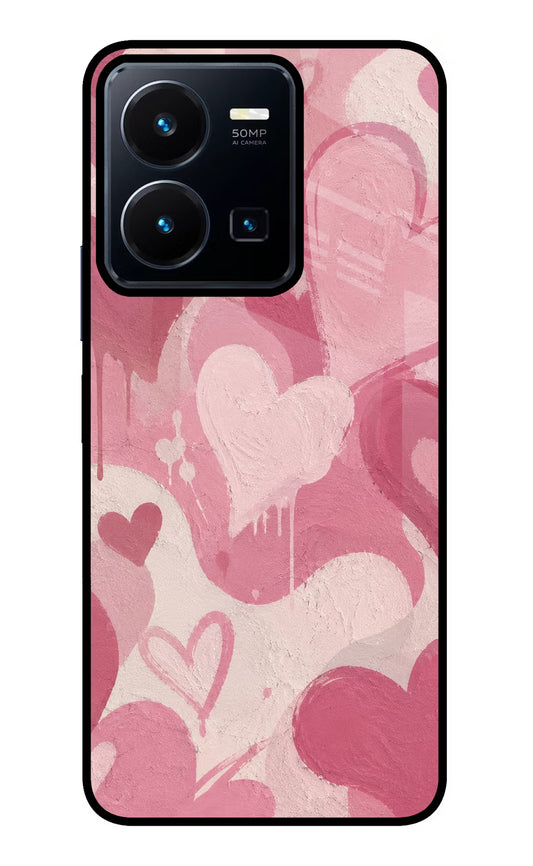 Hearty case Vivo Y35 Glass Case