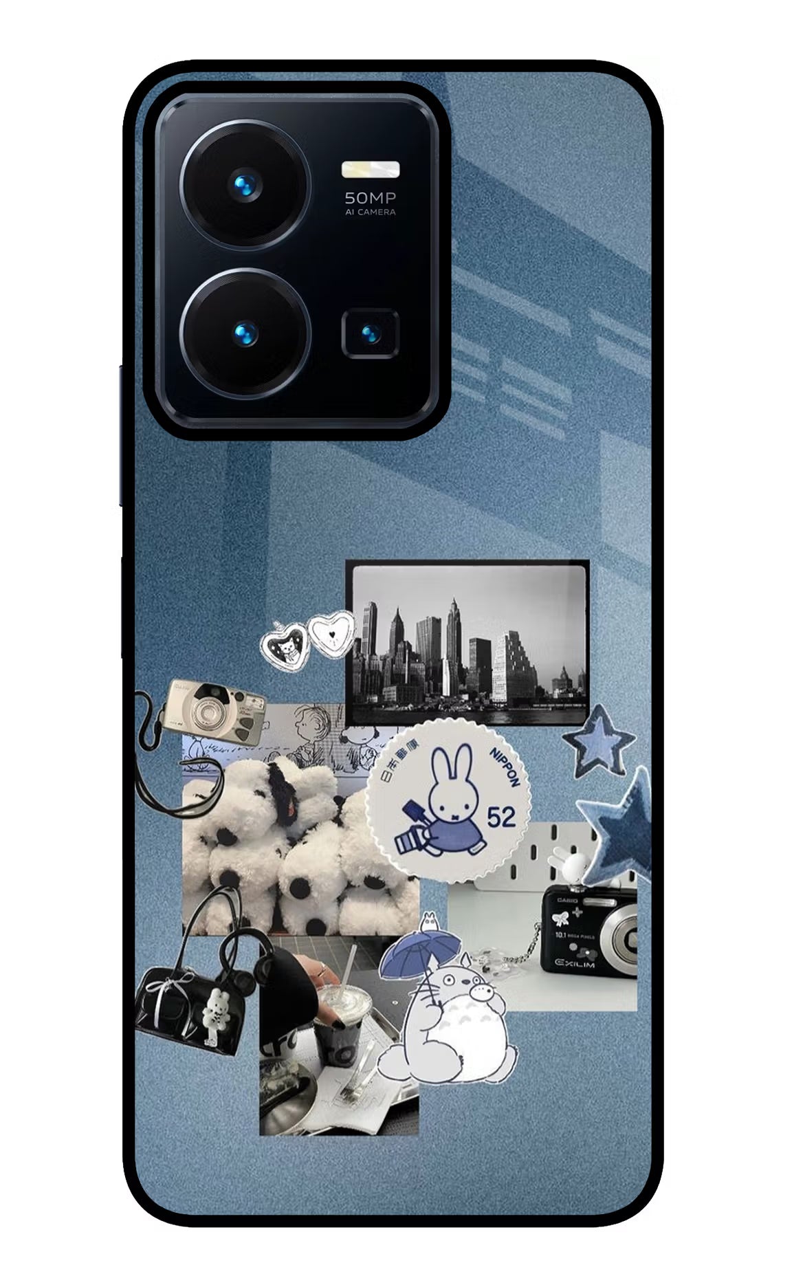 Miffy Vivo Y35 Glass Case