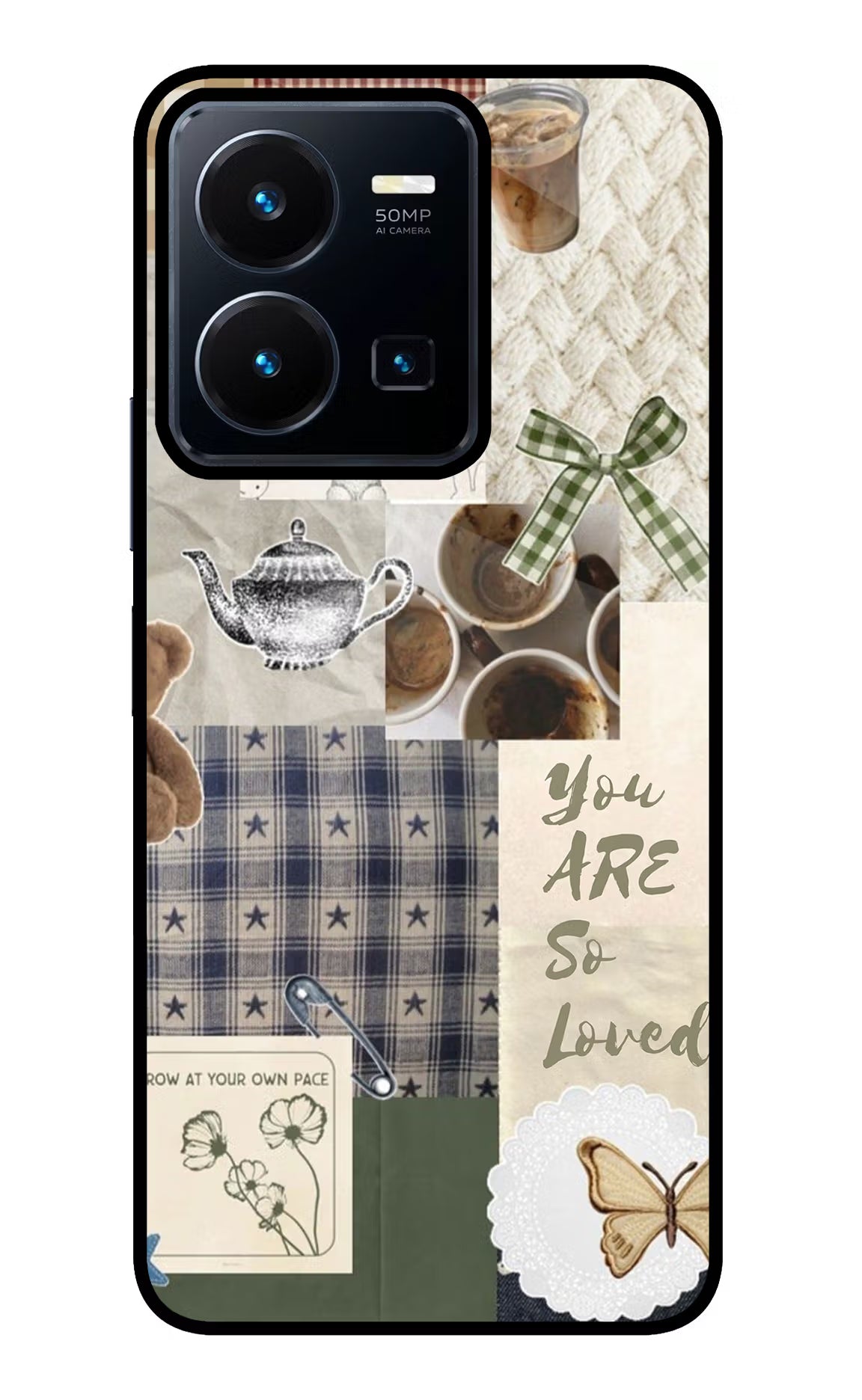 Cookie Vivo Y35 Glass Case