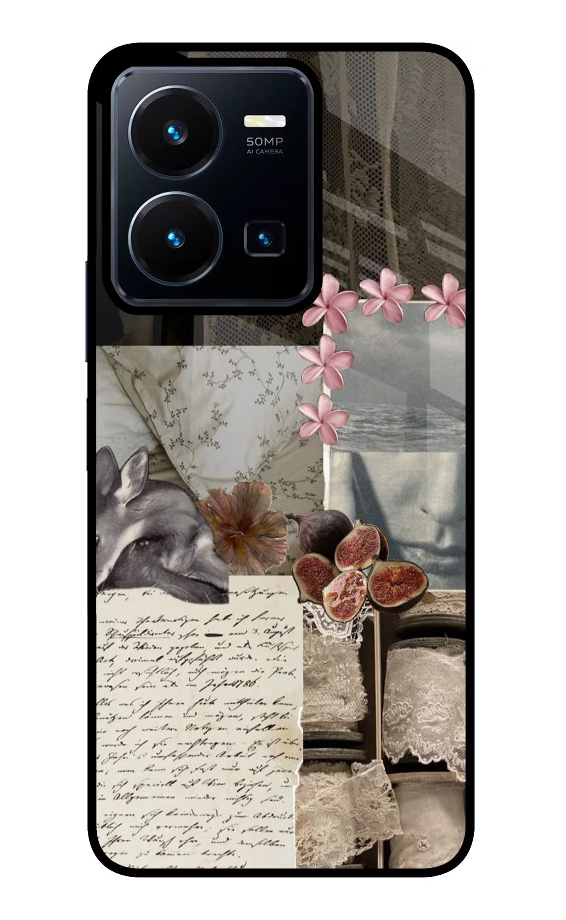 Midnight Sky Vivo Y35 Glass Case