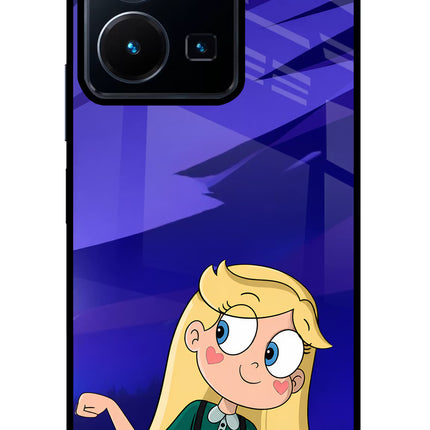 Star Glow Vivo Y35 Glass Case