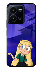Star Glow Vivo Y35 Glass Case