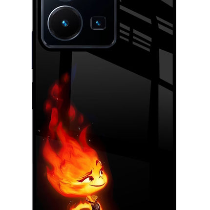Ember Flame Vivo Y35 Glass Case