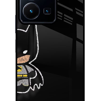 Bat Kitty Vivo Y35 Glass Case