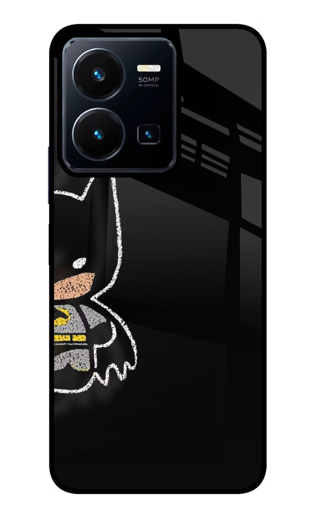 Bat Kitty Vivo Y35 Glass Case