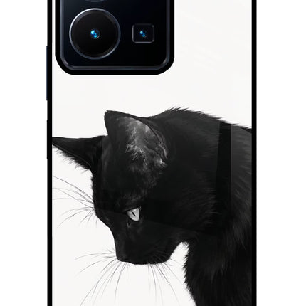 Shadow Gaze Vivo Y35 Glass Case