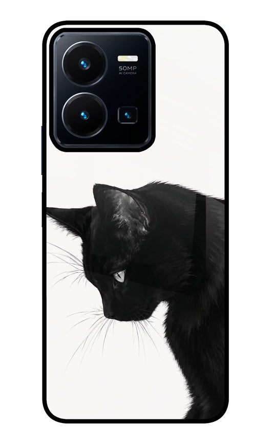 Shadow Gaze Vivo Y35 Glass Case