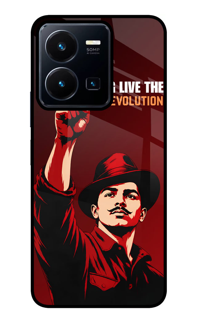 Bhagat Singh Revolution Vivo Y35 Glass Case