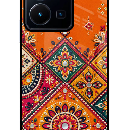 Kutch Glow Vivo Y35 Glass Case