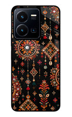 Boho Noir Vivo Y35 Glass Case